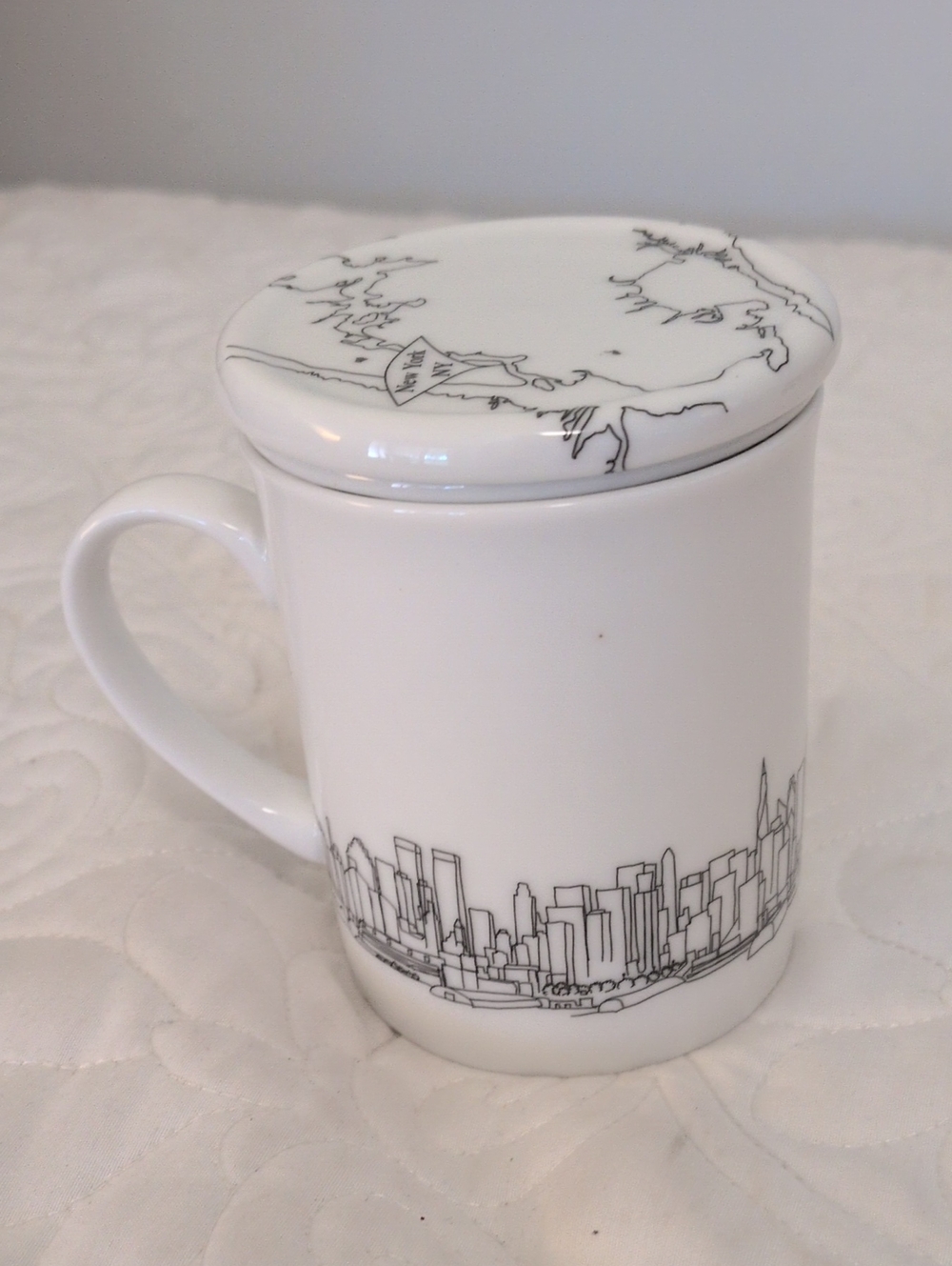 Rust Designs NY Tea Mug - Picture 3 of 12